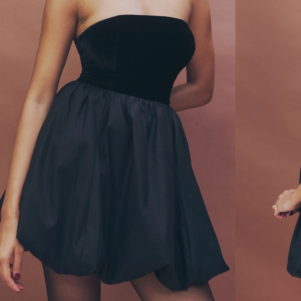 Reformation St. Louis Velvet Dress